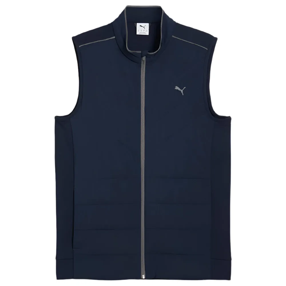 Puma Cloudspun Fleece Hybrid Gilet - Deep Navy Never Just Walk
