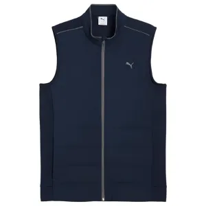 Puma Cloudspun Fleece Hybrid Gilet - Deep Navy Never Just Walk