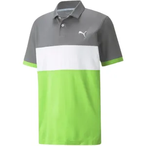 Puma Cloudspun Highway Polo Shirt - Quiet Shade/Greenery Christmas Day Sale Labor Day Sale