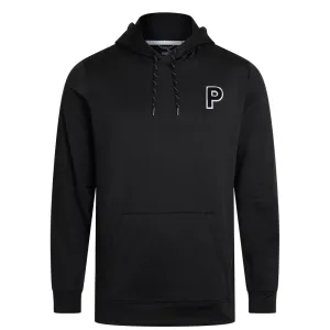 Never Just Walk Holiday Sale Puma Cloudspun Patch Hoodie - Black Heather