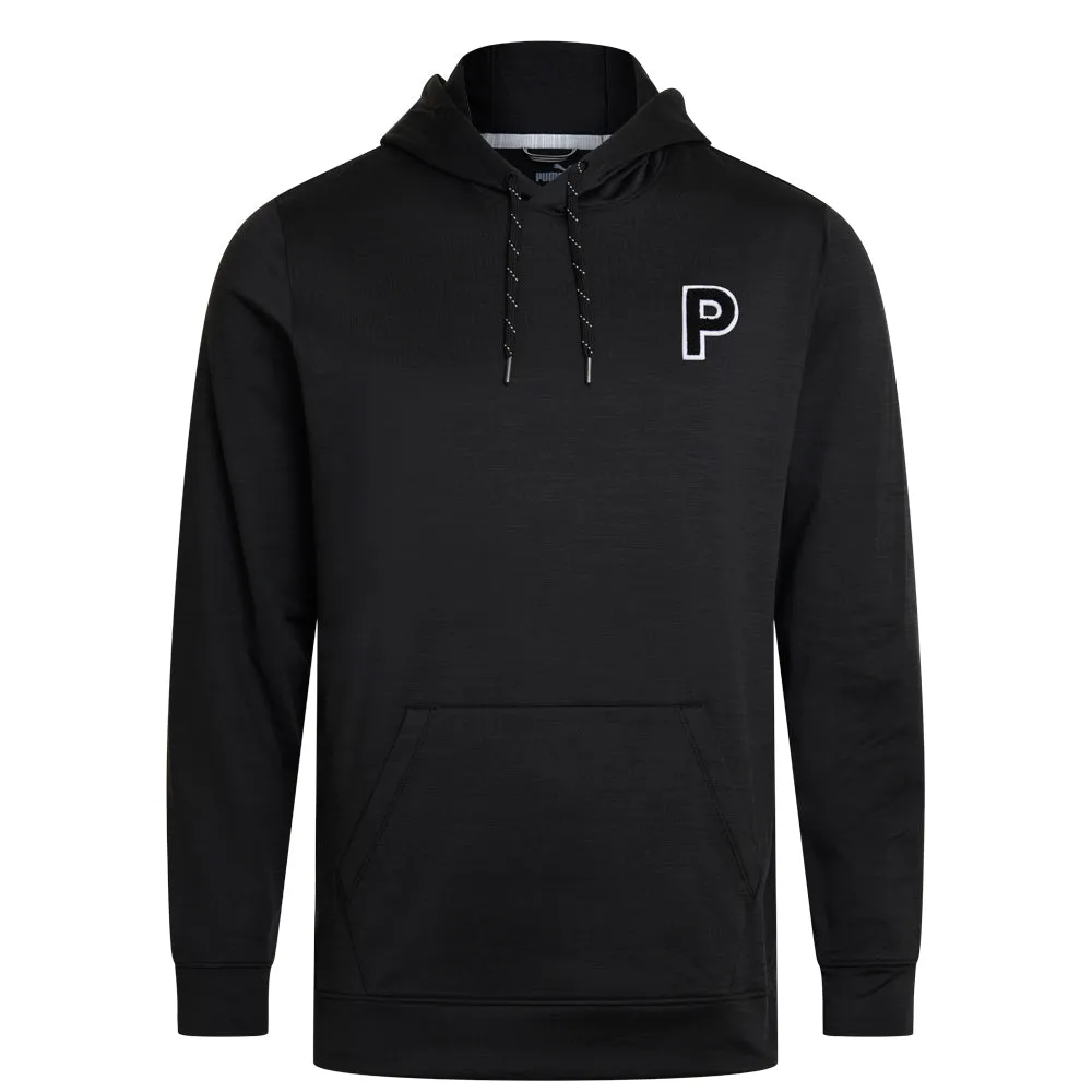 Never Just Walk Holiday Sale Puma Cloudspun Patch Hoodie - Black Heather