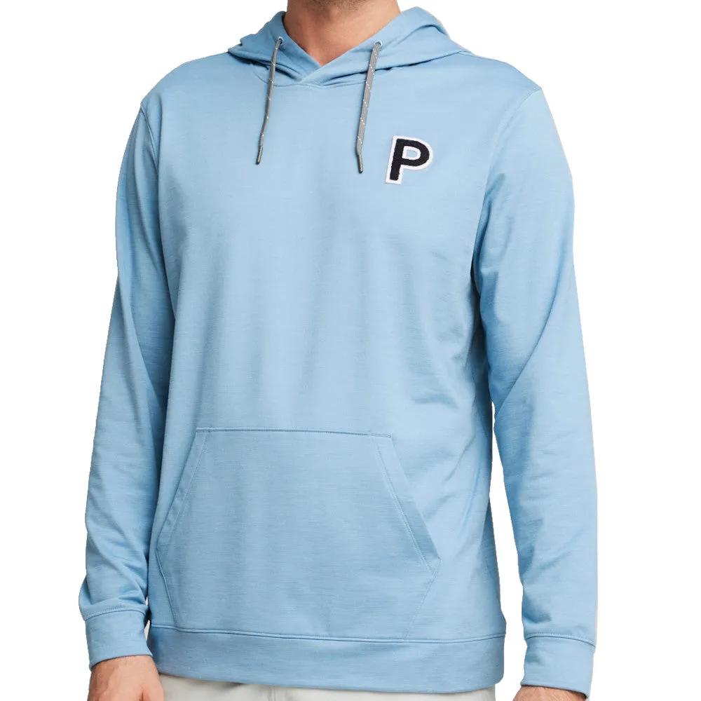 Own the Moment Footwear for the Fearless Puma Cloudspun Patch Hoodie - Zen Blue Heather