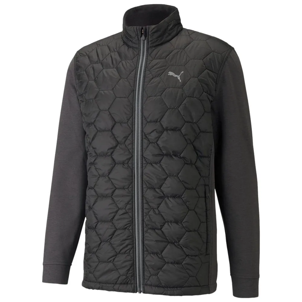 Command Attention Puma Cloudspun Primaloft Thermal Wind Jacket - Black