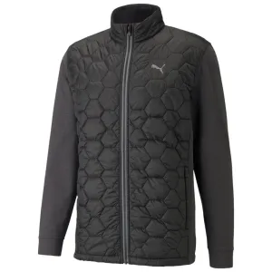 Command Attention Puma Cloudspun Primaloft Thermal Wind Jacket - Black