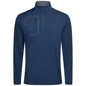 Puma Cloudspun Tech 1/4 Zip Pullover - Deep Navy Built for the Bold