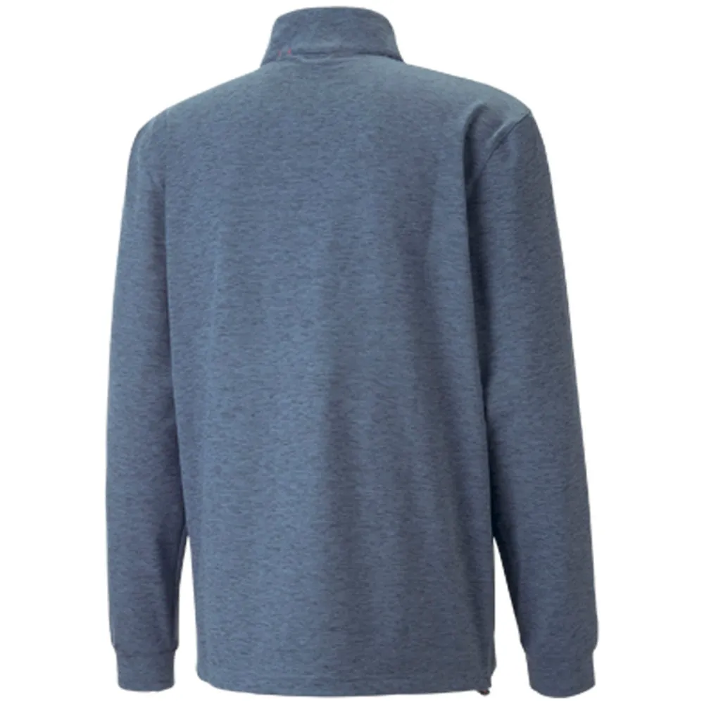 Puma Cloudspun Wrmlbl 1/4 Zip Pullover - Navy/Blue Christmas Eve Sale Break Boundaries