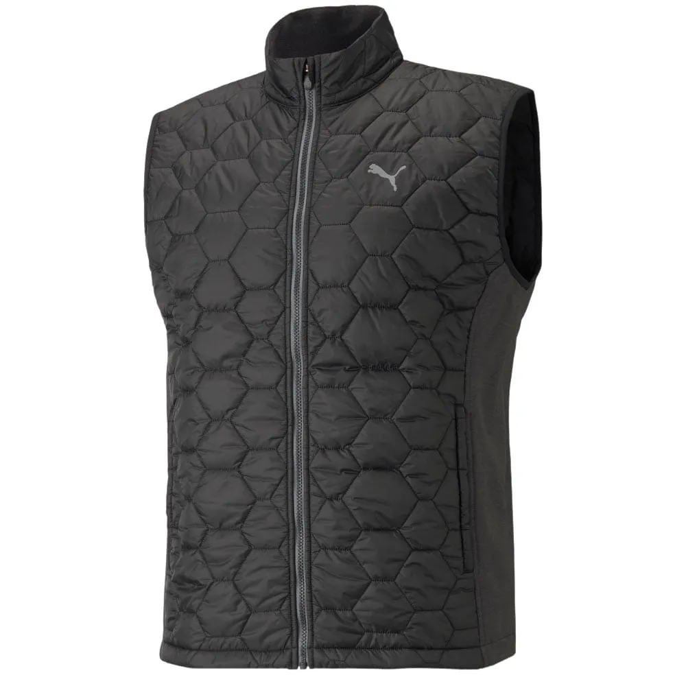 Black Friday Sale Chase What Moves You Puma Cloudspun Wrmlbl Vest Jacket - Black
