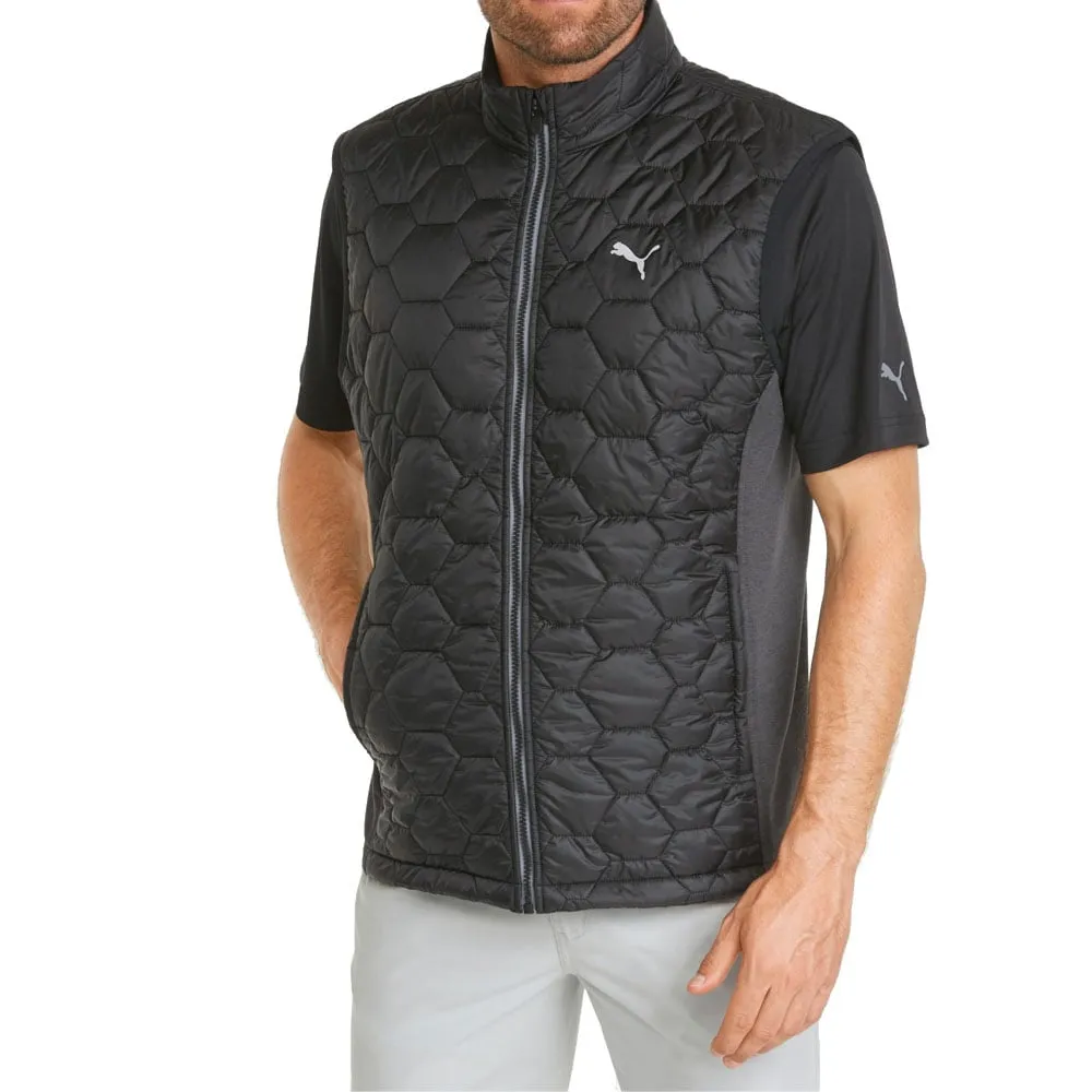 Affordable Hit Your Next Level Puma Cloudspun Wrmlbl Vest Jacket - Black