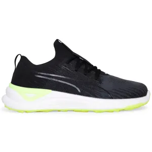 Puma Electrocat Nitro Spikeless Waterproof Shoes - Puma Black/Strong Gray/Fast Yellow Black Friday Sale