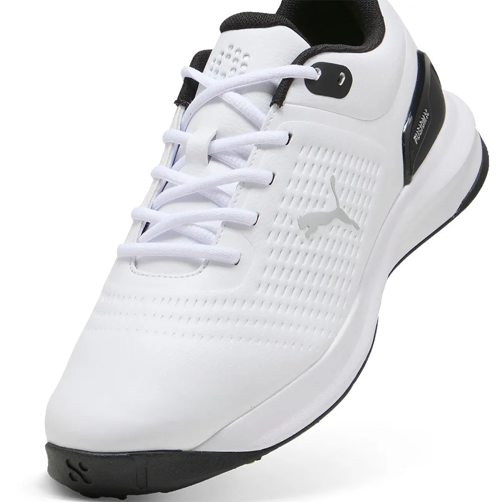 Empower Your Journey Special Offer Puma Fusion Plus Spiked Waterproof Shoes - White/Black