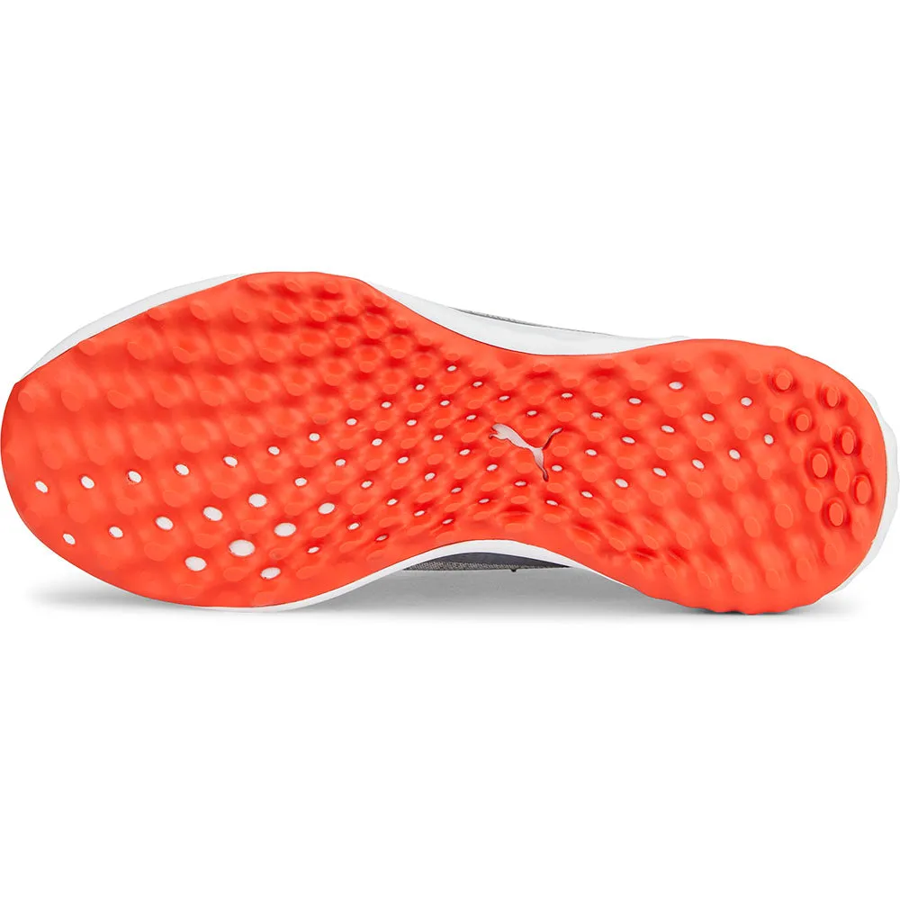 Black Friday Sale Puma Fusion Pro Spikeless Shoes - Grey/Silver/Red