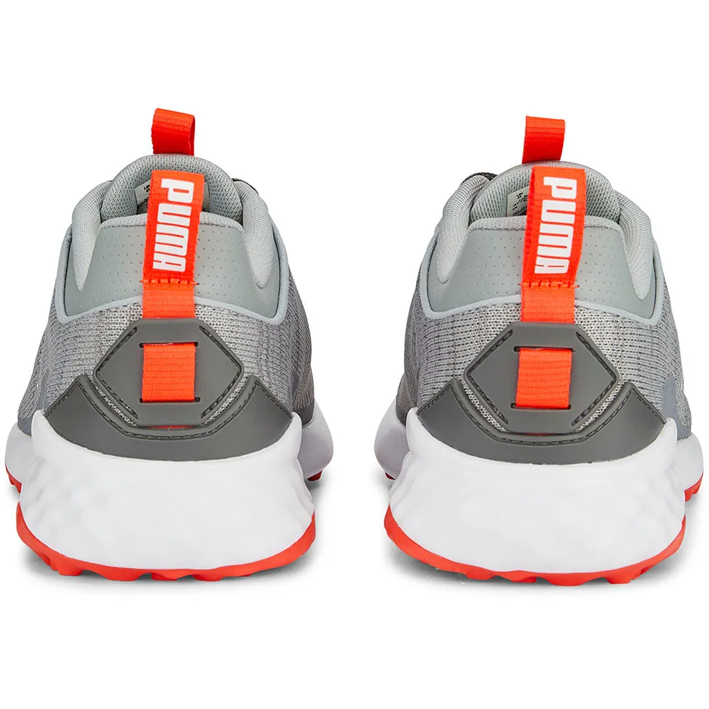 Puma Fusion Pro Spikeless Shoes - Grey/Silver/Red Own Every Step Never Just Walk