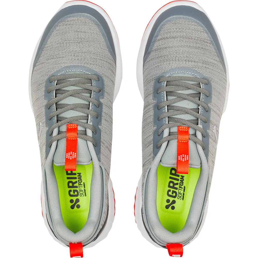 Loud Looks, Smooth Moves Labor Day Sale Puma Fusion Pro Spikeless Shoes - Grey/Silver/Red