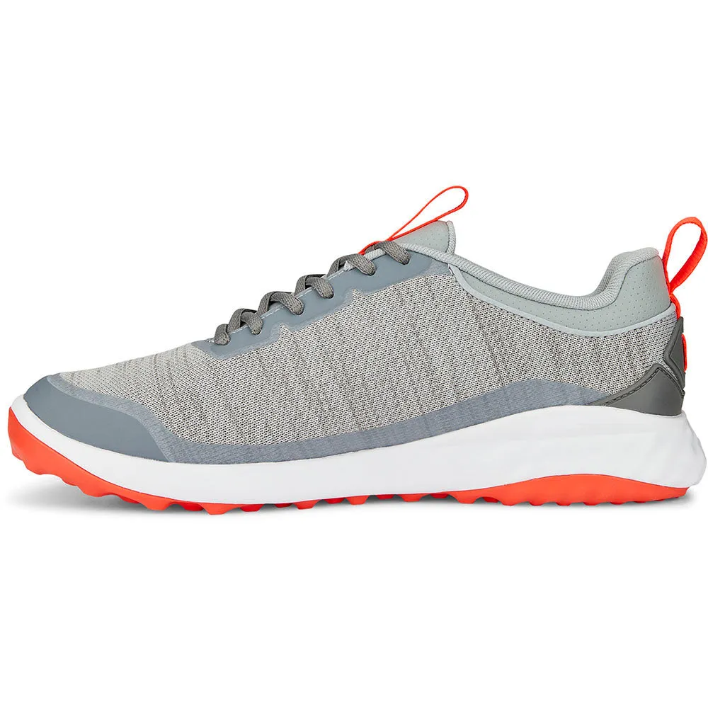 Puma Fusion Pro Spikeless Shoes - Grey/Silver/Red Rule the Streets