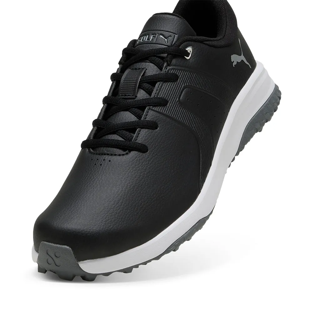 Puma Fusion Tech Spikeless Waterproof Shoes - Puma Black/White Redefine Classic