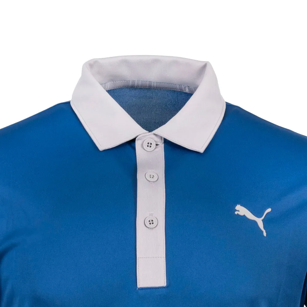 Chase What Moves You Black Friday Exclusive Puma Gamer Polo Shirt - Bright Cobalt/High Rise