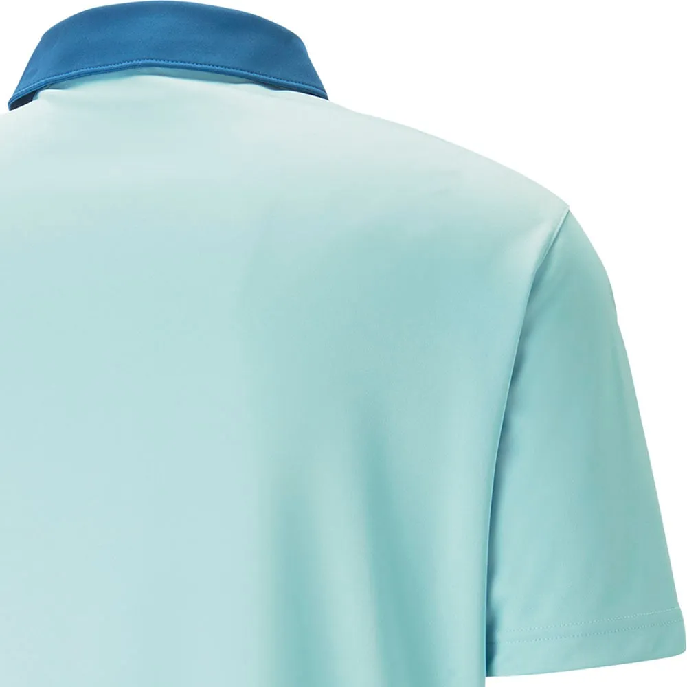 Game-Changer Footwear Economical Puma Gamer Polo Shirt - Tropical Aqua/Lake Blue