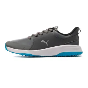 Memorial Day Sale Black Friday Sale Puma Grip Fusion Pro 3.0 Golf Shoes - Quiet Shade/Puma Silver/Ibiza Blue