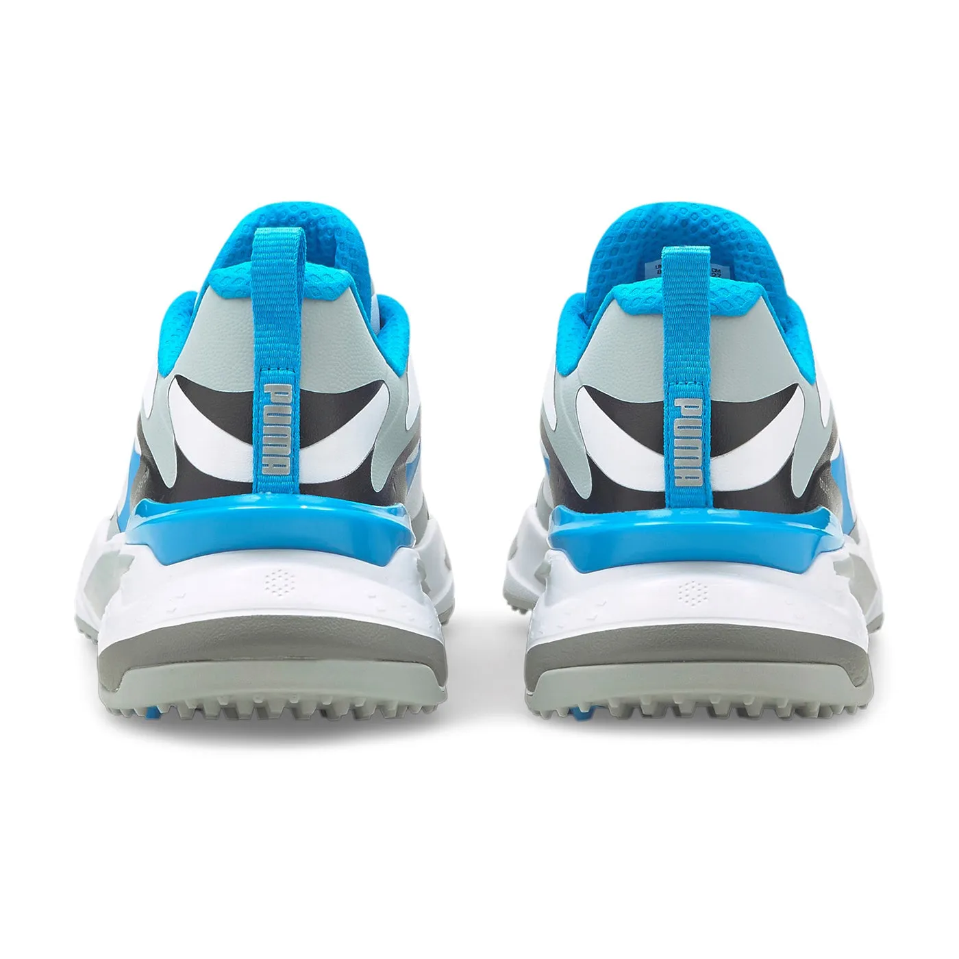 Designed to Dominate Puma Gs-Fast Spikeless Golf Shoes - Puma White/Quarry/Ocean Drive