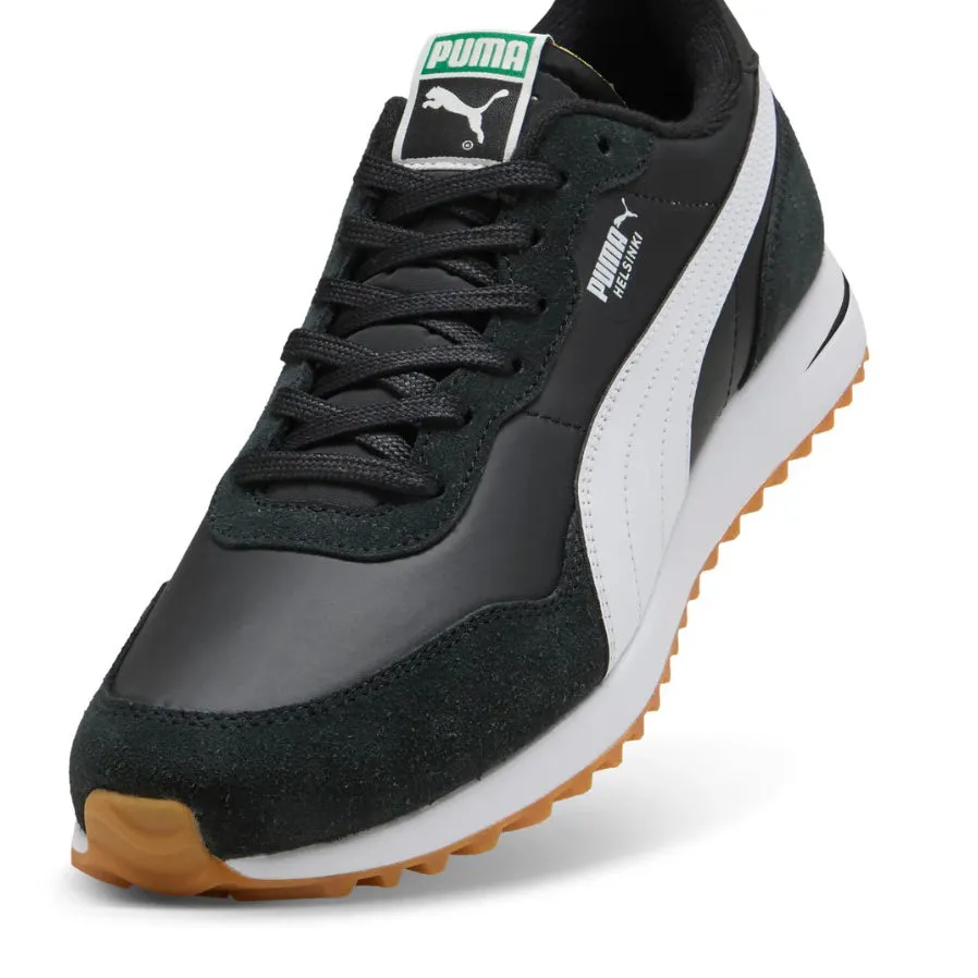 Puma Helsinki G Spikeless Golf Shoes - Puma Black/Puma White/Gum Be Unstoppable Cyber Monday Sale