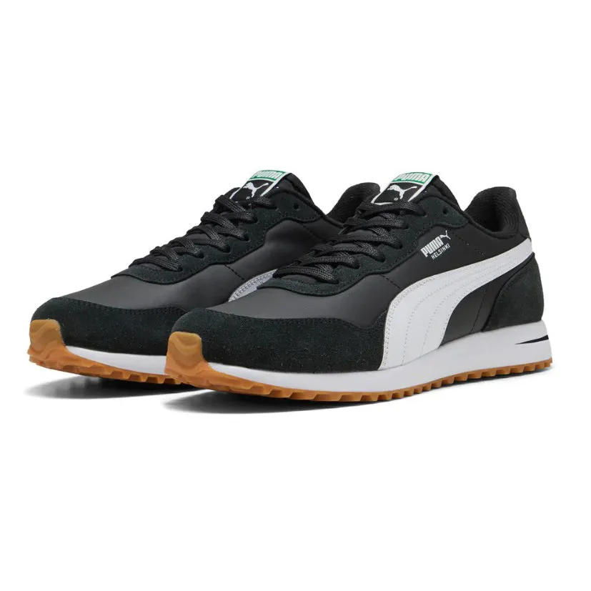Puma Helsinki G Spikeless Golf Shoes - Puma Black/Puma White/Gum Labor Day Sale