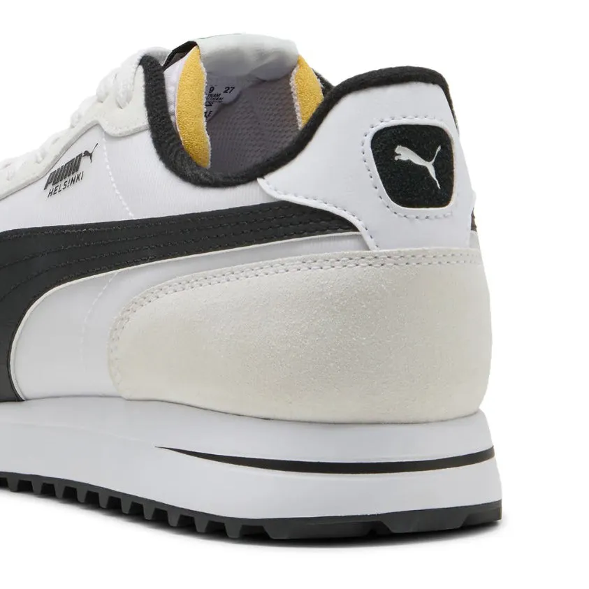 Puma Helsinki G Spikeless Golf Shoes - Puma White/Puma Black Walk Tall No Limits, Just Style