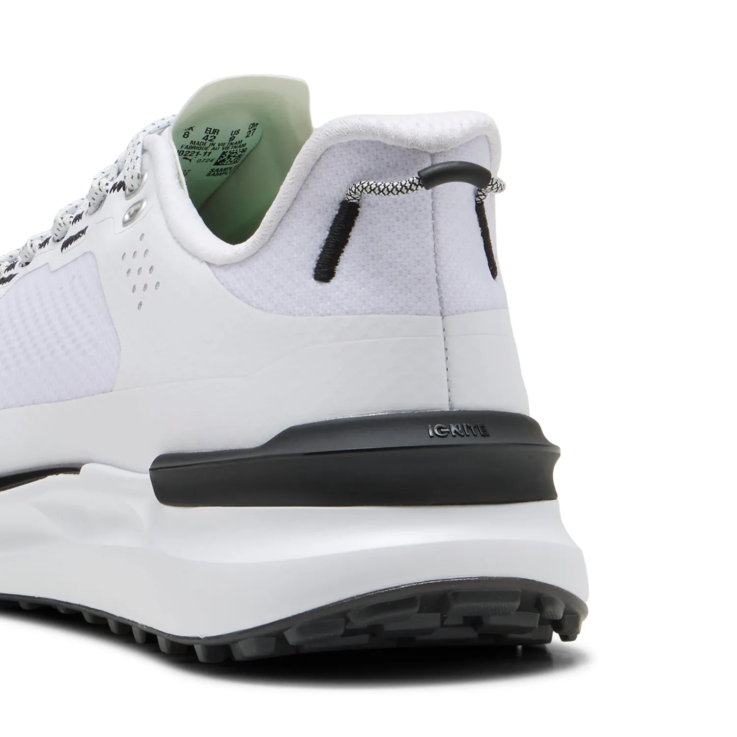 Puma Ignite Elevate X Spikeless Golf Shoes - Puma White/Puma Black/Puma White Independence Day Sale