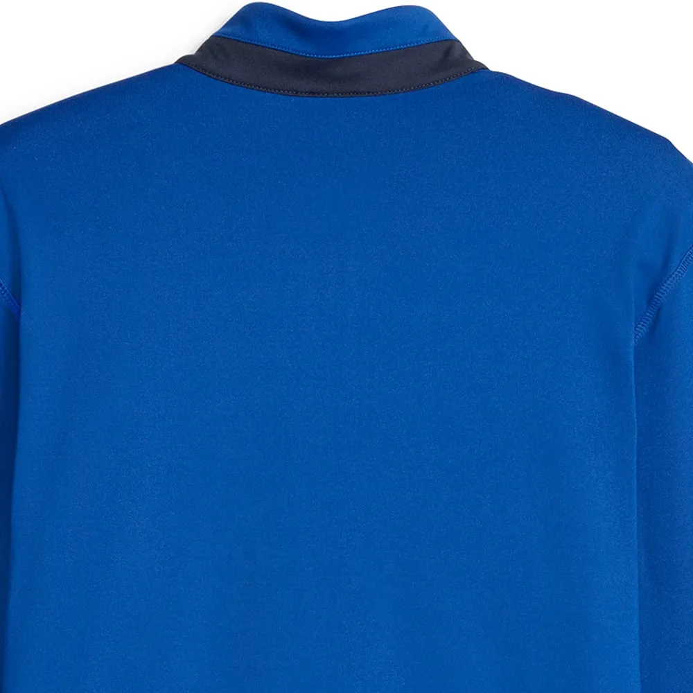 Made to Turn Heads Puma Lightweight 1/4 Zip Pullover - Festive Blue/Navy Blazer