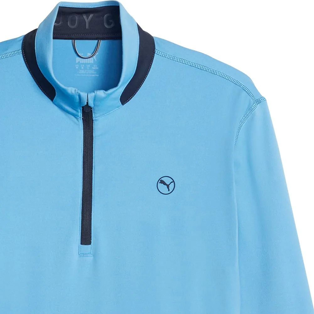 Puma Lightweight 1/4 Zip Pullover - Regal Blue/Navy Blazer Born to Stand Out