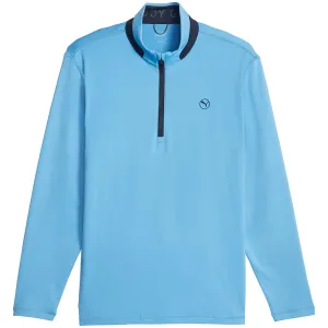 Big Savings Dress from the Feet Up Puma Lightweight 1/4 Zip Pullover - Regal Blue/Navy Blazer