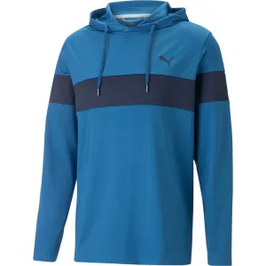 Puma Mattr Colourblock Hoodie - Lake Blue/Navy Blazer Black Friday Exclusive