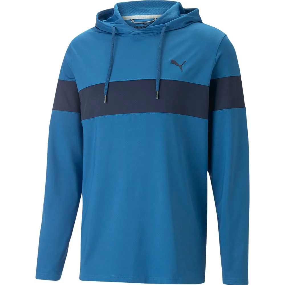 Puma Mattr Colourblock Hoodie - Lake Blue/Navy Blazer Black Friday Exclusive