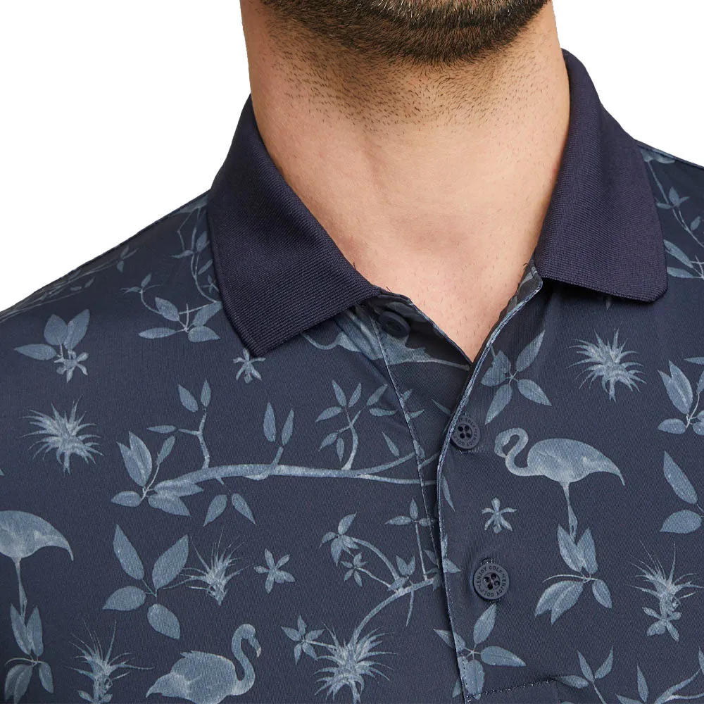 Black Friday Sale Puma Mattr Lagoon Polo Shirt - Navy Blazer/Evening Sky