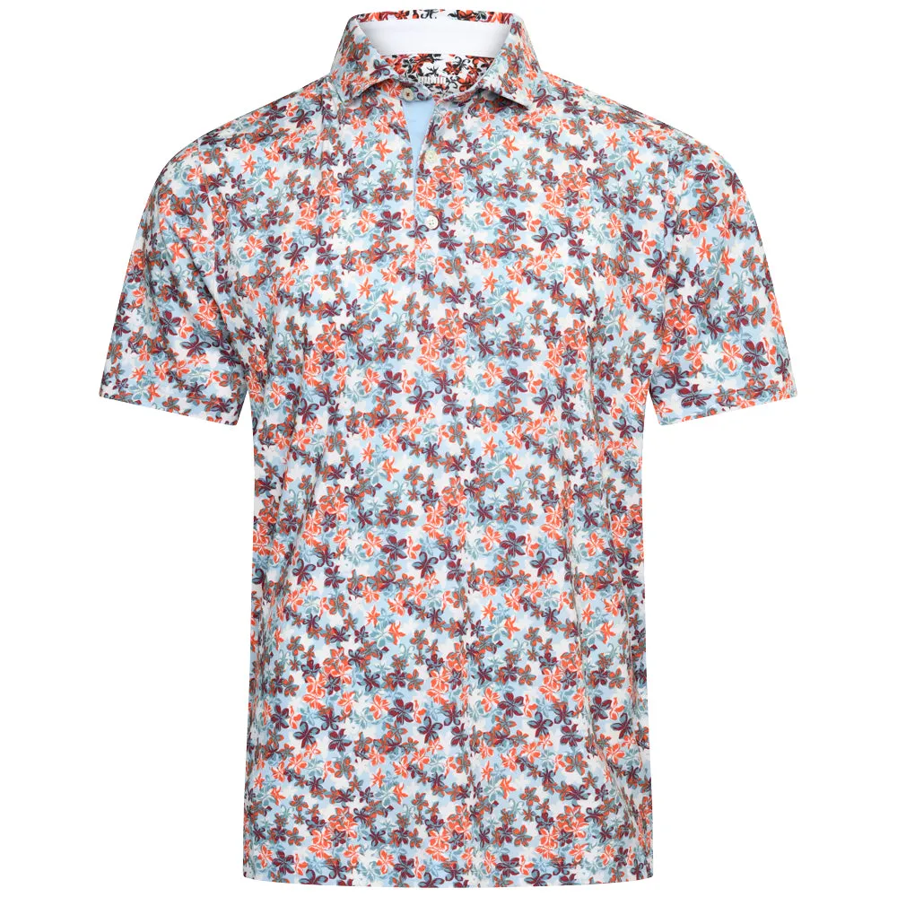 Puma Mattr Lillie Polo Shirt - Redmazing/Silver Sky Footwear for the Fearless