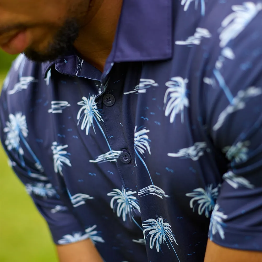 Puma Mattr Mirage Polo Shirt - Navy Blazer/Regal Blue Rule the Streets