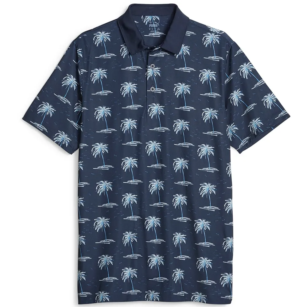 Cyber Monday Sale Black Friday Exclusive Puma Mattr Mirage Polo Shirt - Navy Blazer/Regal Blue