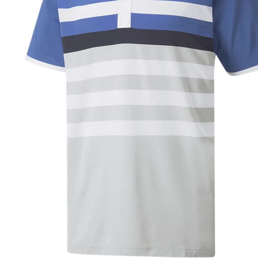 Puma Mattr One Way Polo Shirt - Bright Cobalt/Bright White Black Friday Sale Power Every Step