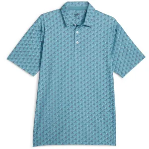 Puma Mattr Palms Polo Shirt - Bold Blue/Slate Sky Cyber Monday Sale