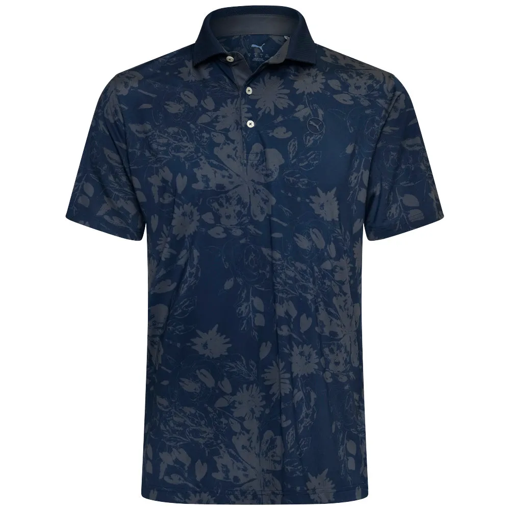 Puma Mattr Rose Polo Shirt - Deep Navy/Strong Gray Dress from the Feet Up