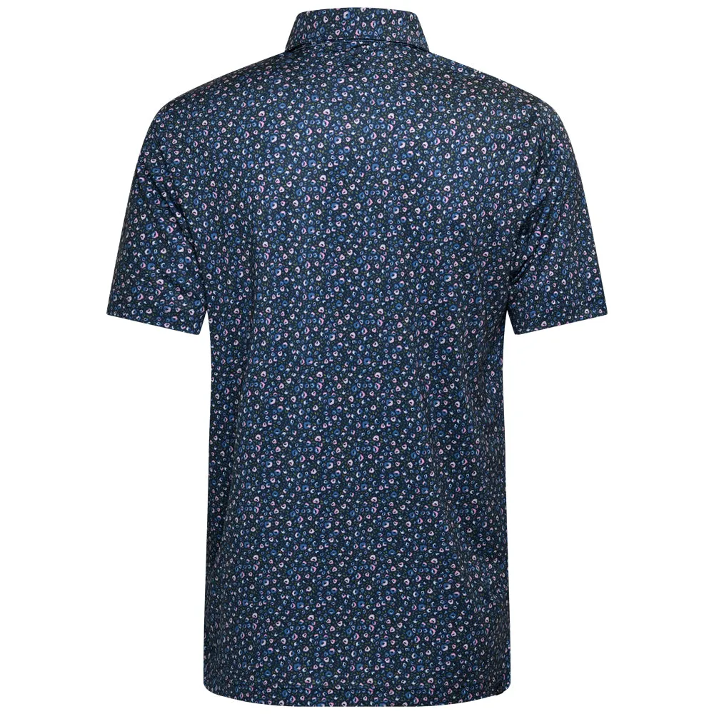 Puma Mattr Soto Polo Shirt - Deep Navy/Mauved Out Keep Going Strong Be Unstoppable