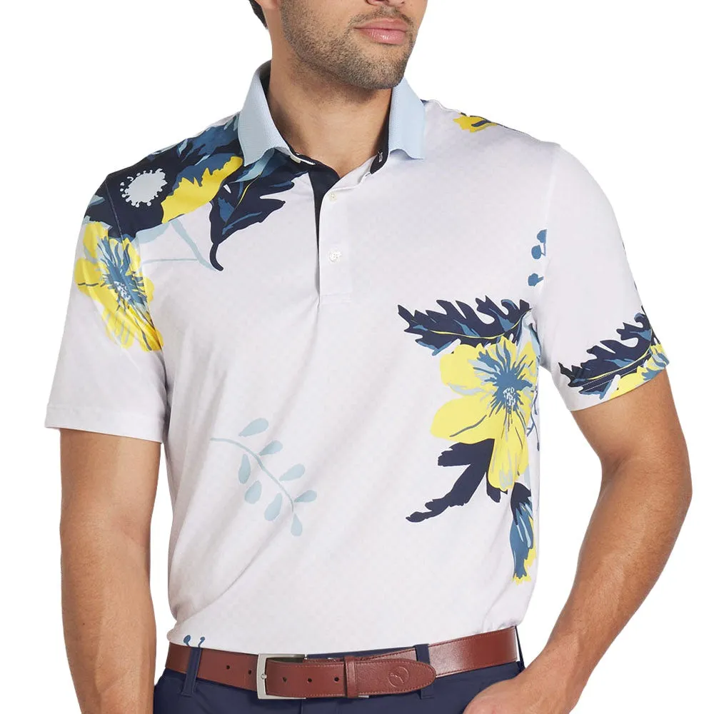 Puma Mattr Terrance Polo Shirt - Silver Sky Built to Move You