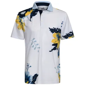 Stride with Confidence Move Beyond Ordinary Puma Mattr Terrance Polo Shirt - Silver Sky