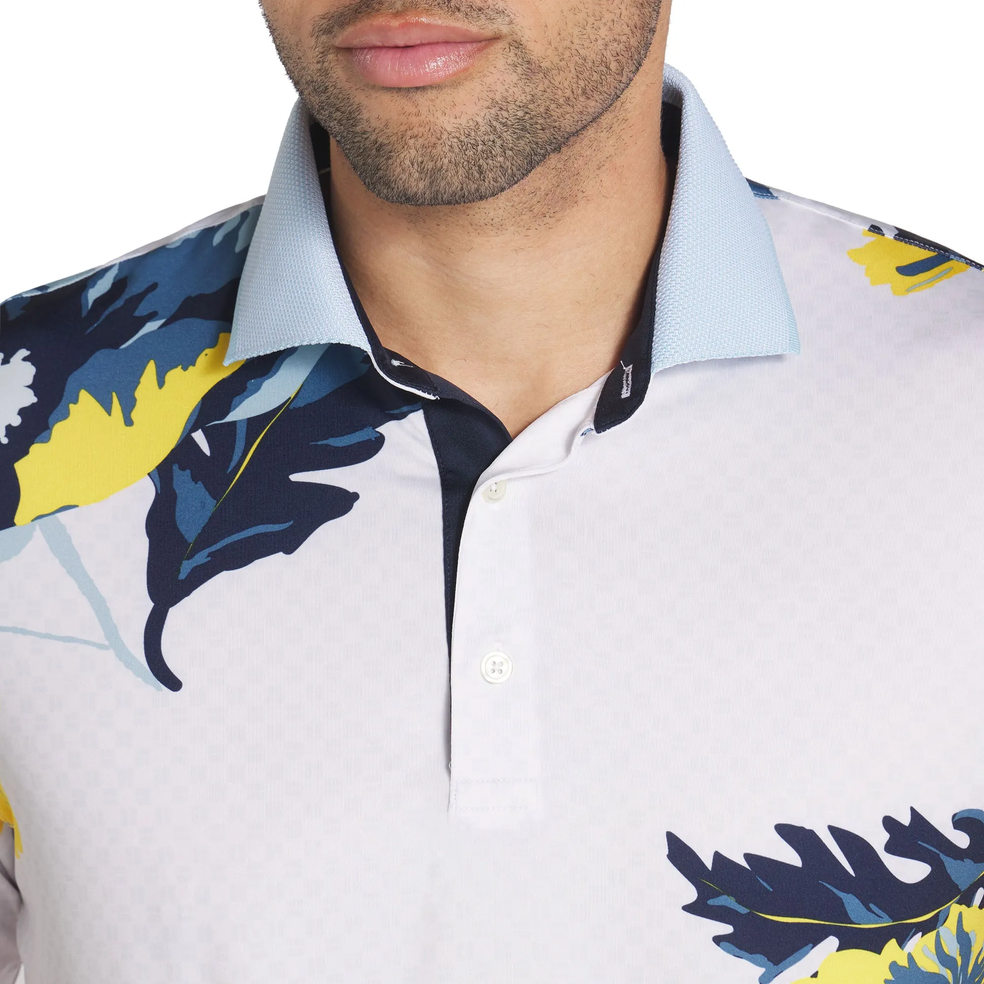 Mother's Day Sale Hit Your Next Level Puma Mattr Terrance Polo Shirt - Silver Sky