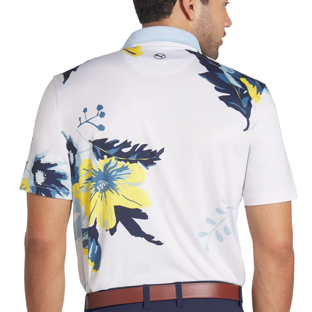 Lead with Style Walk with Purpose Puma Mattr Terrance Polo Shirt - Silver Sky