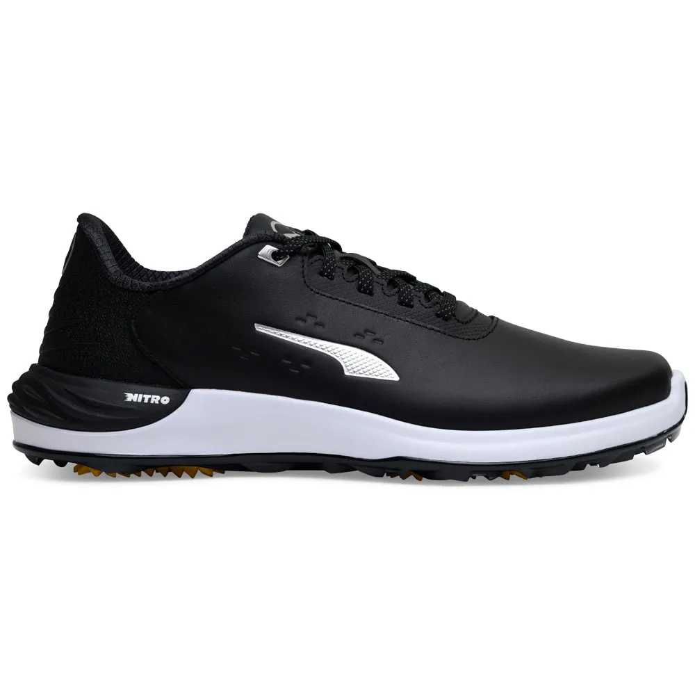 Engineered for Speed Puma Phantomcat Nitro Spikeless Waterproof Shoes - Black/Silver/Yellow Sizzle