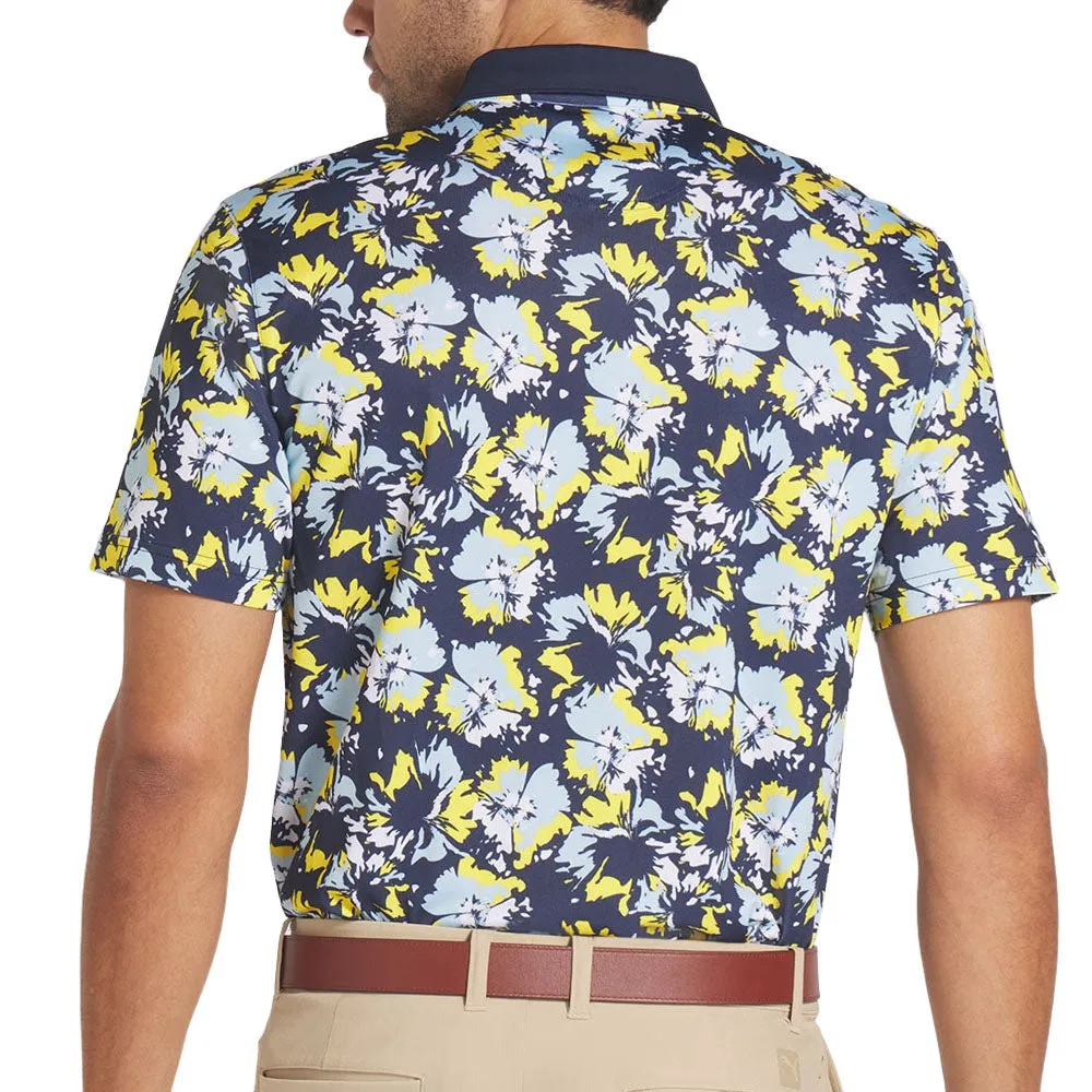Engineered for Speed Black Friday Offer Puma Pique Borrego Polo Shirt - Lc - Deep Navy/Silver Sky