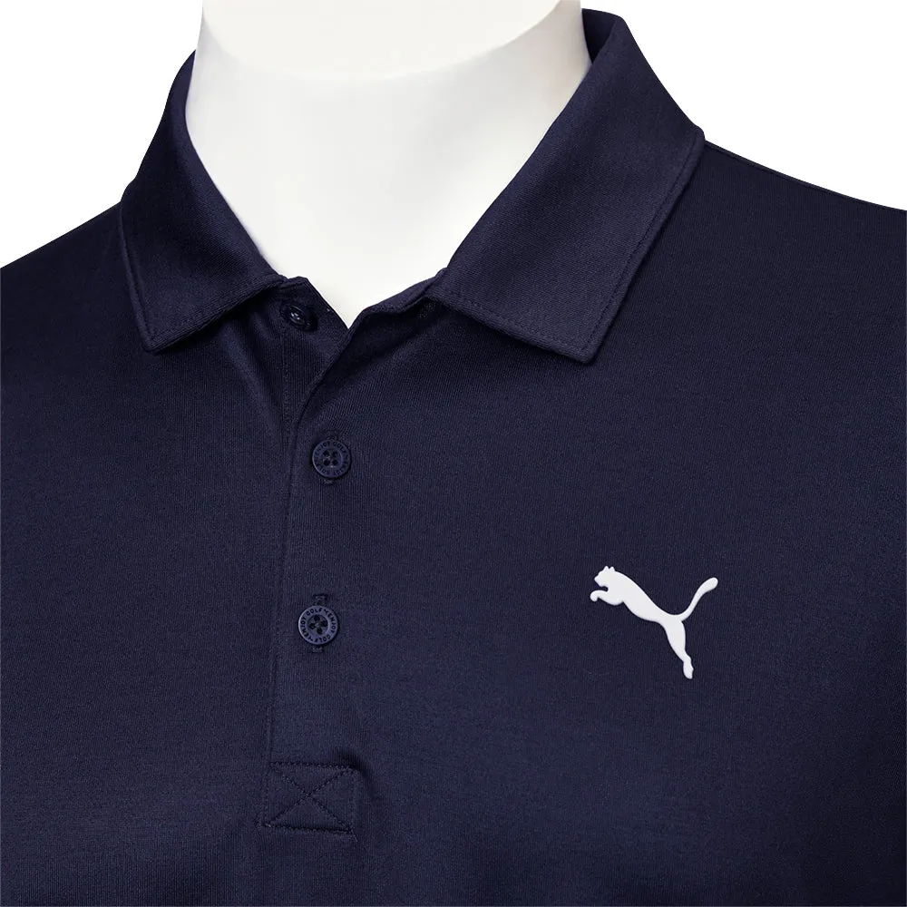 Autumn Sale Memorial Day Sale Puma Premium Tech 3.0 Polo Shirt - Deep Navy Heather