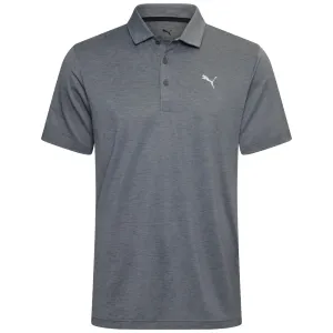 Define Your Own Way Puma Premium Tech 3.0 Polo Shirt - Slate Sky Heather