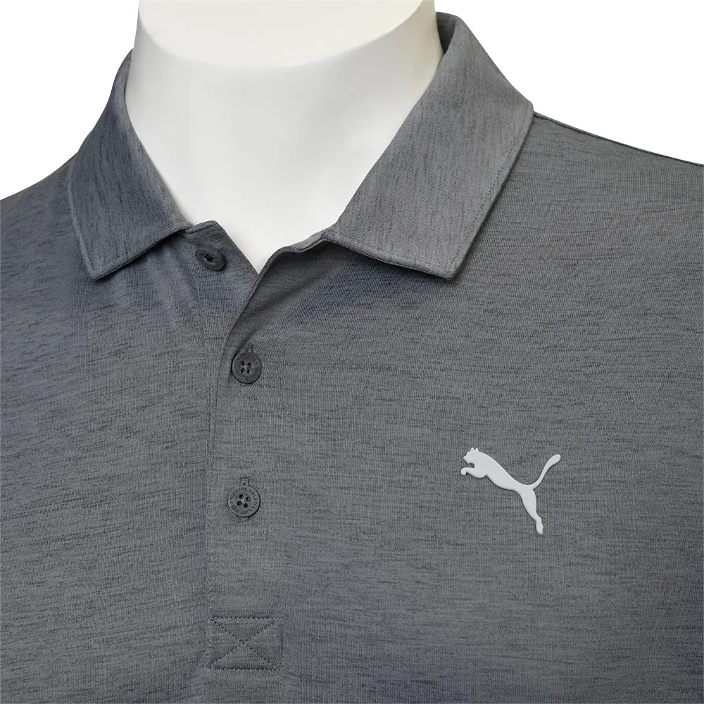 Puma Premium Tech 3.0 Polo Shirt - Slate Sky Heather Flash Sale