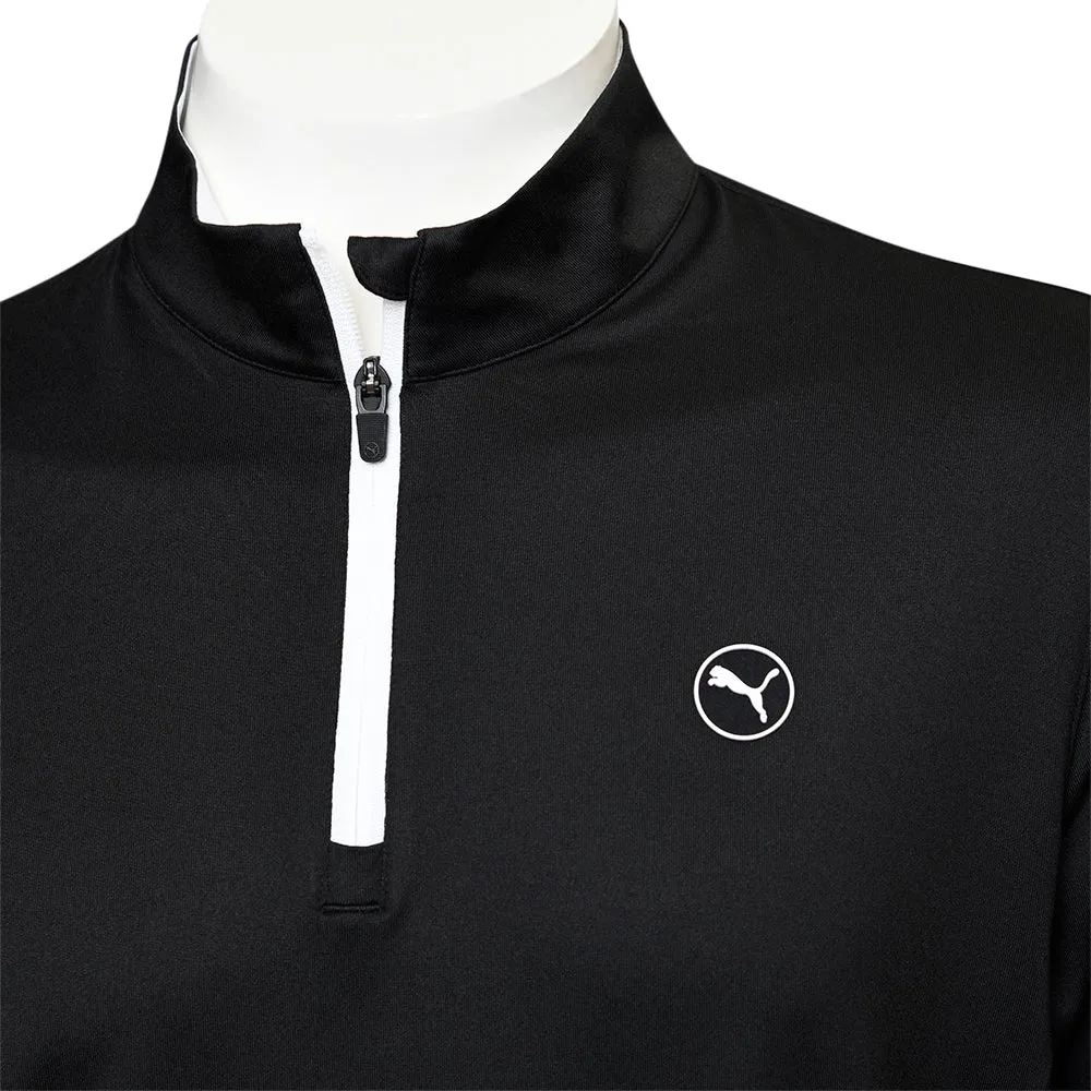 Push Beyond Limits Puma Pure 2.0 1/4 Zip Pullover - Black
